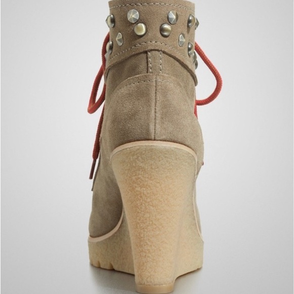 Guess Suede Wedge Booties - Picture 8 of 8